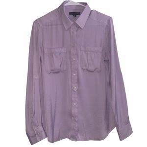 Banana Republic Lilac Button Down